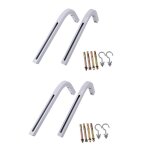 Support d'écran de projection en forme de l, support de plafond réglable pour écrans de budgétaire hd, ... Support d'écran de projection en forme de l, support de plafond réglable pour écrans de budgétaire hd, ...