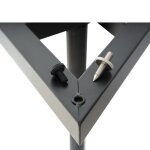 Support d'enceinte ibiza light sst02 - base triangulaire stable en métal - hauteur ajustable de 75 à ... Support d'enceinte ibiza light sst02 - base triangulaire stable en métal - hauteur ajustable de 75 à ...