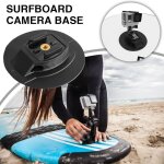 Support fixe et stable pour cam�ra de surf, en pvc, pour planche de surf gonflable sup