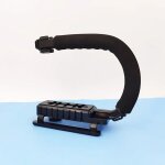 Support en forme de u c pour appareil photo dslr nikon sony, stabilisateur de dtermination vido, slr ...