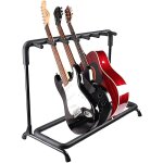 Support de guitare multi 7 supports présentoir universel pliable - support de guitare noir portable pour ... Support de guitare multi 7 supports présentoir universel pliable - support de guitare noir portable pour ...