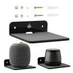 Support de haut - parleur en acrylique, tagre murale portable multifonctionnelle, prsentoir pour cellule ...