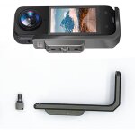 Support horizontal compatible avec camra d'action insta360 x4 support vertical en aluminium adaptateur ...
