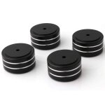 Support d'isolation de haut - parleur hifi en aluminium, 4 pièces, 40x20mm, platine, pieds dac Support d'isolation de haut - parleur hifi en aluminium, 4 pièces, 40x20mm, platine, pieds dac