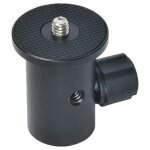 Support de lampe pour appareil photo, adaptateur de support de flash de tte de conversion 1 / 4 pour ...