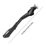 Support latral rglable en alliage d'aluminium et abs pour vtt, accessoire de stationnement, 3 styles, ...
