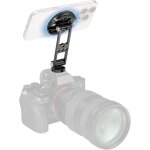 Support magn�tique de t�l�phone portable en m�tal avec griffe de flash - adaptateur de tr�pied rotatif ...