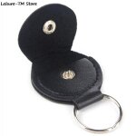 Support de médiator pour guitare electrique, 1 pièce, cuir et métal, noir, etui plectre, sac, pièces ... Support de médiator pour guitare electrique, 1 pièce, cuir et métal, noir, etui plectre, sac, pièces ...