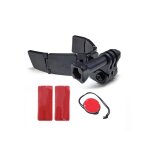 Support de mentonni�re pour casque int�gral, pour gopro hero 9 8 7 5yi 4k insta360, sangle de cam�ra, ...