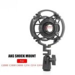 Support de microphone a condensateur statique, son de studio, support antichoc en plastique applicable ... Support de microphone a condensateur statique, son de studio, support antichoc en plastique applicable ...