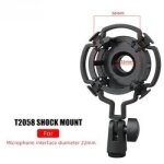 Support de microphone a condensateur statique, son de studio, support antichoc en plastique applicable ... Support de microphone a condensateur statique, son de studio, support antichoc en plastique applicable ...