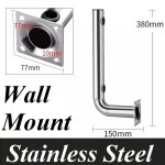 Support de montage de clture murale en acier inoxydable, pour pont sans fil, routeur wifi extrieur ...