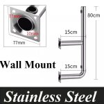 Support de montage de clture murale en acier inoxydable, pour pont sans fil, routeur wifi extrieur ...