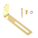 Support de montage pickguard dor en forme de l pour guitare electrique lp pour vis decrou w