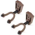 Support mural pour cintre de guitare en bois 2pcs crochets pour cintre de guitare supportant guitare ...