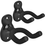Support mural pour cintre de guitare pour divers instruments - paquet de 2