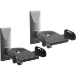 Support mural pour enceinte universel fix ation murale inclinable orientable rglable haut - parleur ...