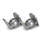 Support mural gris pour enceinte - finition silver - par 2 - r�glable en inclinaison