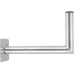 Support mural satellite 45cm en aluminium pour parabole satellite - support pour antenne parabolique ...