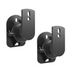 Support mural universel pour bote de haut - parleur bluetooth, rotation  180 degrs, abs noir, 5kg, ...