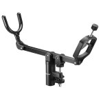 Support de perche de micro pour pied d'clairage, bras de perche en c, support en mtal antidrapant ...