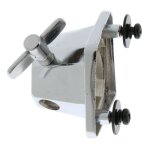 Support de pied de tom au sol chromé, 3 pièces, pour jeu de tambour, pièces et accessoires Support de pied de tom au sol chromé, 3 pièces, pour jeu de tambour, pièces et accessoires