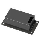 Support en plastique de batterie 9v pour bo�te de couvercle de compartiment de cas pour guitare electrique ...