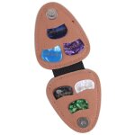 Support de plectres de guitare en cuir pu, etui de sac de plectres de guitare avec 6 pièces d'epaisseur ... Support de plectres de guitare en cuir pu, etui de sac de plectres de guitare avec 6 pièces d'epaisseur ...
