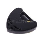 Support de plectre de guitare en plastique, 1 pi�ce, rangement rapide, forme triangulaire auto - adh�sive, ...