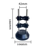 Support de prise d'alimentation audio hifi, dispositif de support de fil, colonne en acier inoxydable ...