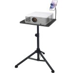 Support de projecteur puissant grand plateau 39 cm (longueur) x 29 cm (largeur) hauteur de 60 cm  100 ...