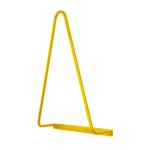 Support de rangement en fer pour enregistrement lp, support triangulaire pour livre magzine, bureau, ...