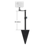 Support réglable pour lampe de table dépolie, support de bureau avec vis standard 1 / 4, à tête sphérique ... Support réglable pour lampe de table dépolie, support de bureau avec vis standard 1 / 4, à tête sphérique ...