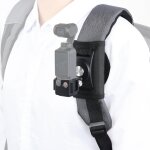 Support de sac a dos pour dji osmo pocket 3, support de sangle d'epaule pivotant a 360 avec systme de ...