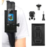 Support de sangle de sac  dos rotatif  360 avec sangle d'paule rglable pour gopro hero 13 12 11 10 ...
