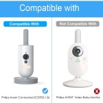Support de serrage à clip flexible avec base pour moniteur de bébé philips avent connecté scd923 / 26, ... Support de serrage à clip flexible avec base pour moniteur de bébé philips avent connecté scd923 / 26, ...