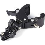 Support de serrage de guidon de caméra de vélo, clip de guidon de moto rotatif à 360 sur le support de ... Support de serrage de guidon de caméra de vélo, clip de guidon de moto rotatif à 360 sur le support de ...