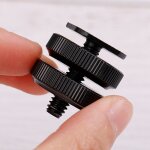 Support de téléphone à double écrou pour chaussures chaudes, adaptateur pour gopro hero, accessoires ... Support de téléphone à double écrou pour chaussures chaudes, adaptateur pour gopro hero, accessoires ...