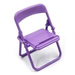 Support de tlphone portable rack mini chaise pliante design universal candy color