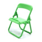 Support de tlphone portable rack mini chaise pliante design universal candy couleur vert