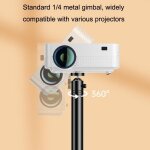 Support trpied vidoprojecteur solide ajustable 130cm capacit 6kg base stable yonis