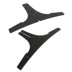 Support de trépied amovible de trompette portable en plastique abs pour instrument en laiton cornet Support de trépied amovible de trompette portable en plastique abs pour instrument en laiton cornet