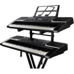 Support universel a double clavier - support d'orgue electronique de deuxi�me niveau rack support de ...