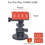 Support de ventouse dvr de voiture pour 70mai dash cam pro plus, a500s, abarding, a800, a200, lite, d02, ...