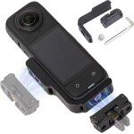Support vertical - horizontal + support magnetique pour insta360 x5 / x4, extension mount adaptateur ... Support vertical - horizontal + support magnetique pour insta360 x5 / x4, extension mount adaptateur ...