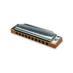 Suzuki 1072a folkmaster harmonica en la 10 trous argenté Suzuki 1072a folkmaster harmonica en la 10 trous argenté