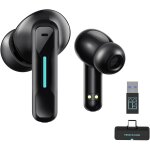 Sw4 ecouteurs sans fil usb pour pc et ordinateur portable casque bluetooth avec dongle pour le travail ...