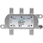 Swe 30 - 01 coupleur d'antennes satellite et terreste / tnt pour twin lnb, 2 sorties