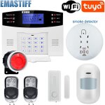 Systme d'alarme de scurit domestique filaire sans fil ios android, tuya, wifi, 101, tlcommande d'interpho ...
