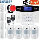 Systme d'alarme de scurit domestique filaire sans fil ios android, tuya, wifi, 101, tlcommande d'interpho ...
